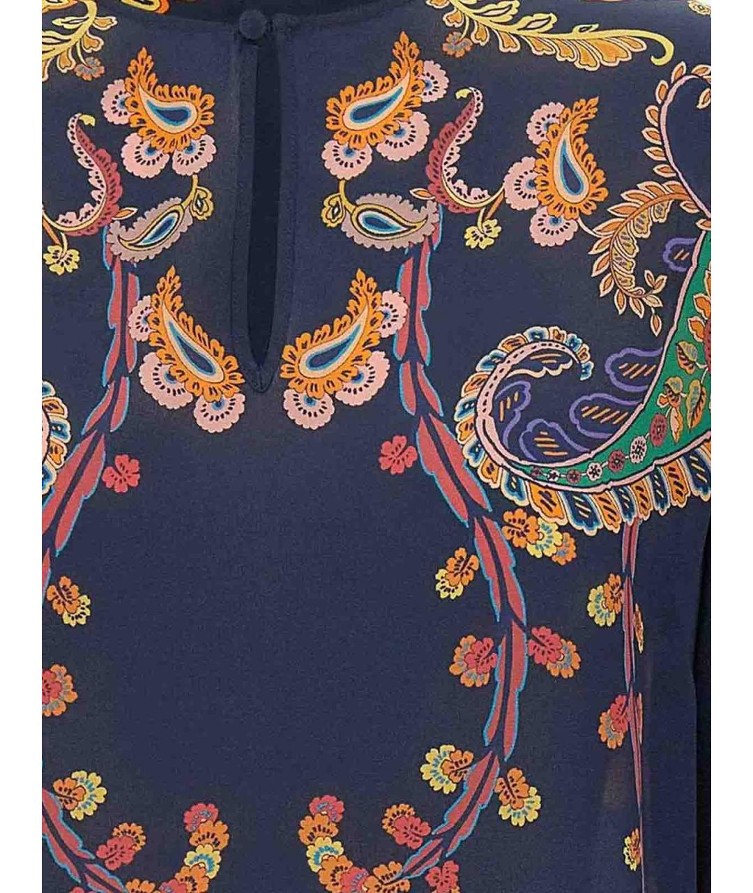 ETRO Мульти шелковая рубашка, фото 3