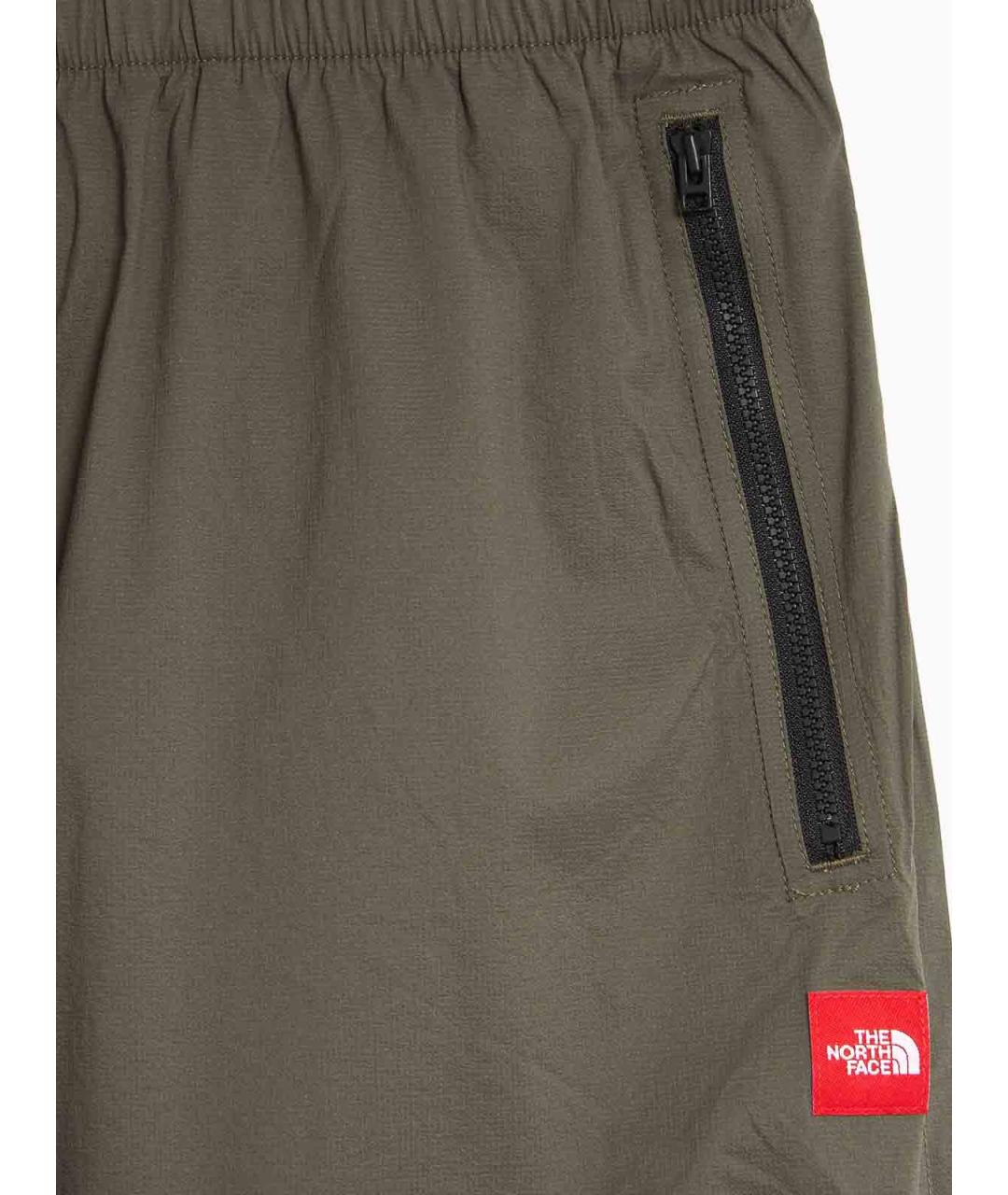 THE NORTH FACE Зеленые полиамидовые повседневные брюки, фото 3