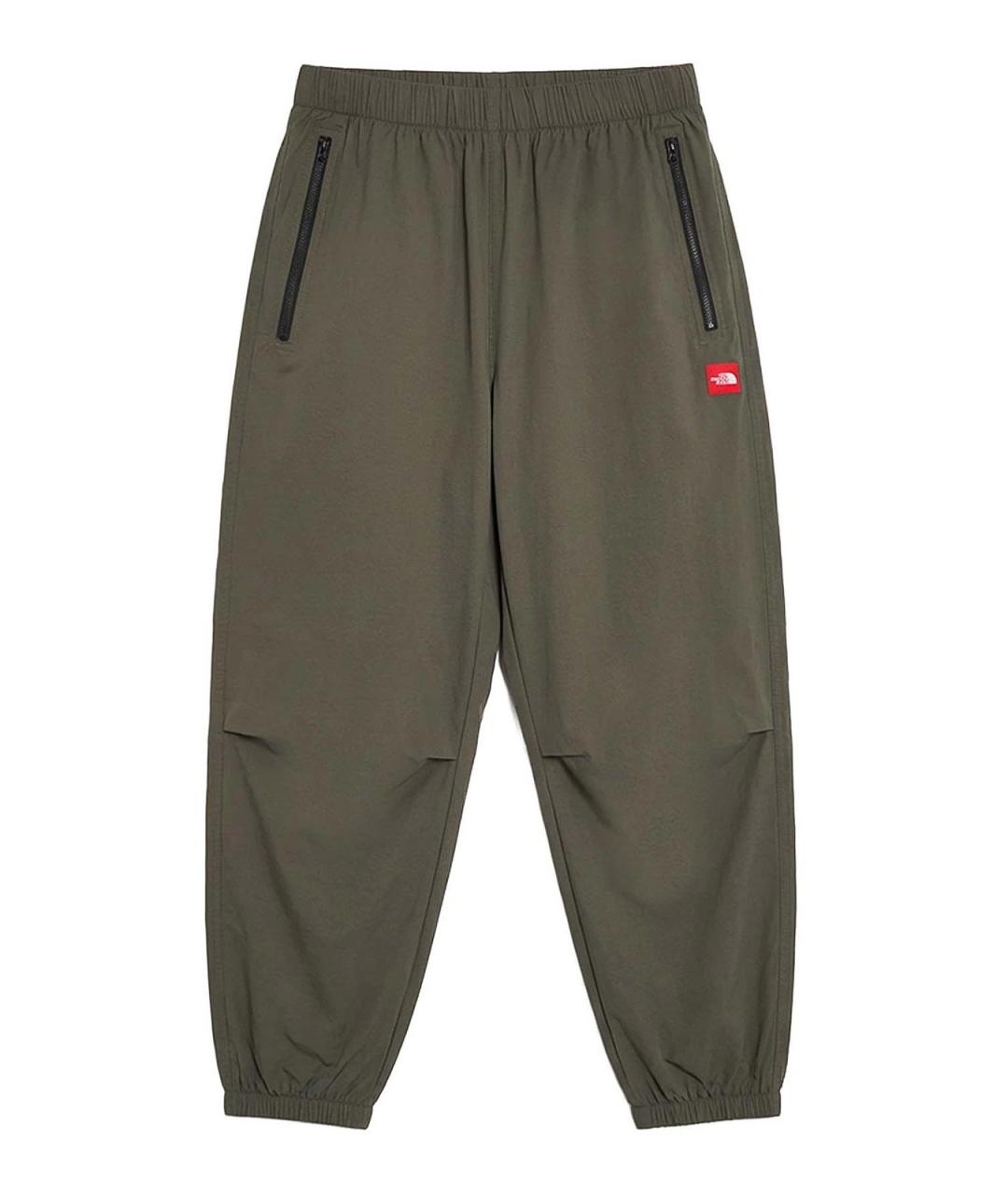 THE NORTH FACE Зеленые полиамидовые повседневные брюки, фото 1