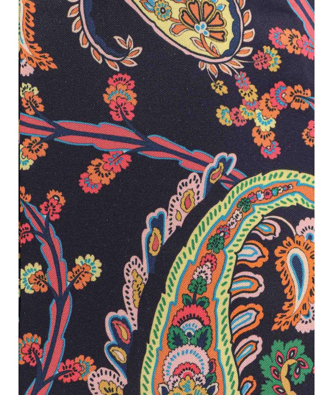 ETRO Мульти полиэстеровые брюки широкие, фото 3