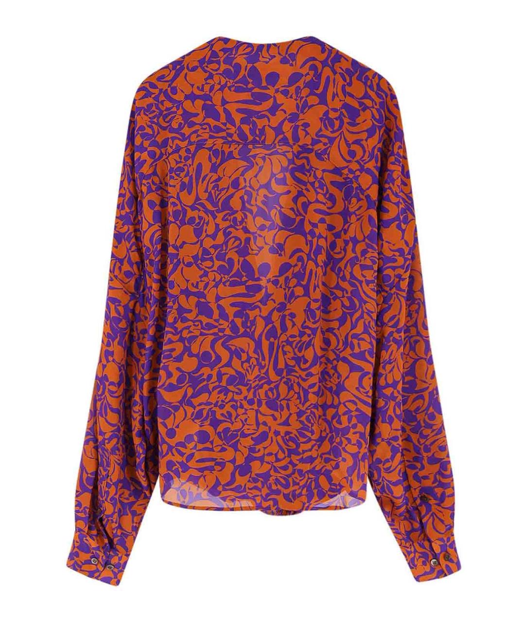DRIES VAN NOTEN Мульти хлопковая блузы, фото 2