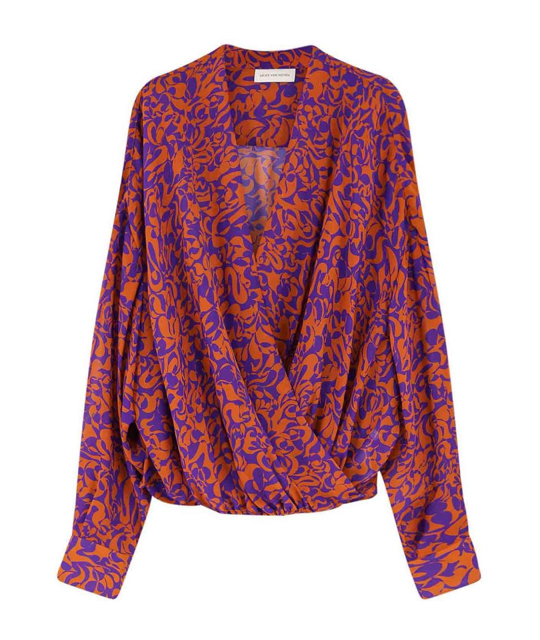 DRIES VAN NOTEN Мульти хлопковая блузы, фото 1