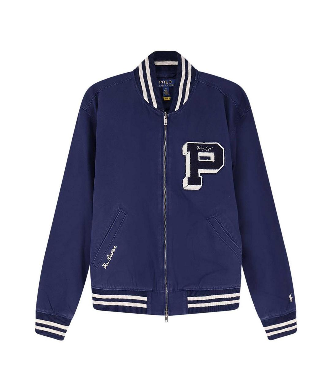 POLO RALPH LAUREN Синяя хлопковая куртка, фото 1