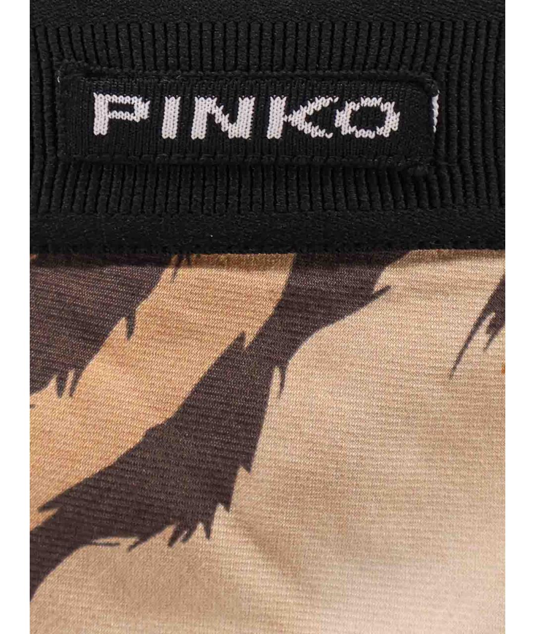 PINKO Мульти вискозная юбка миди, фото 3