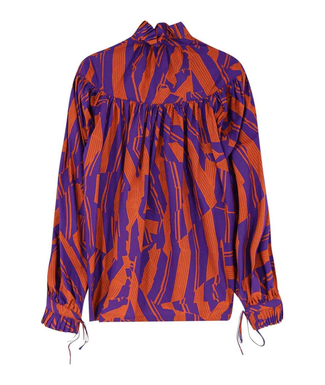 DRIES VAN NOTEN Мульти хлопковая рубашка, фото 2