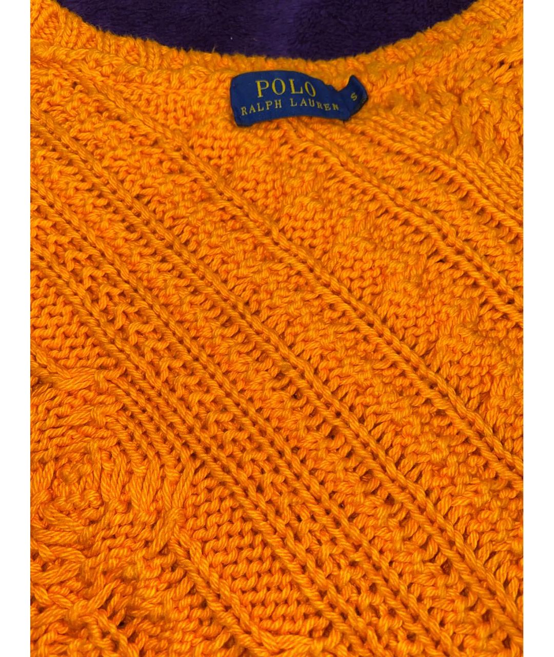 POLO RALPH LAUREN Оранжевый джемпер / свитер, фото 6