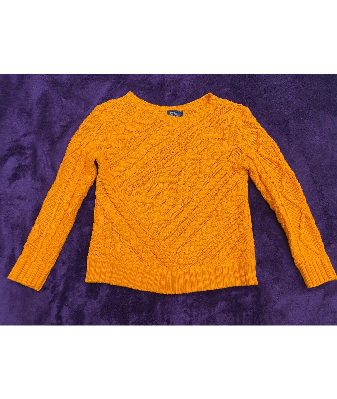 POLO RALPH LAUREN Оранжевый джемпер / свитер, фото 9