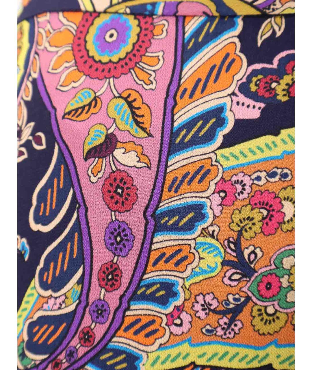 ETRO Мульти вискозная юбка миди, фото 3