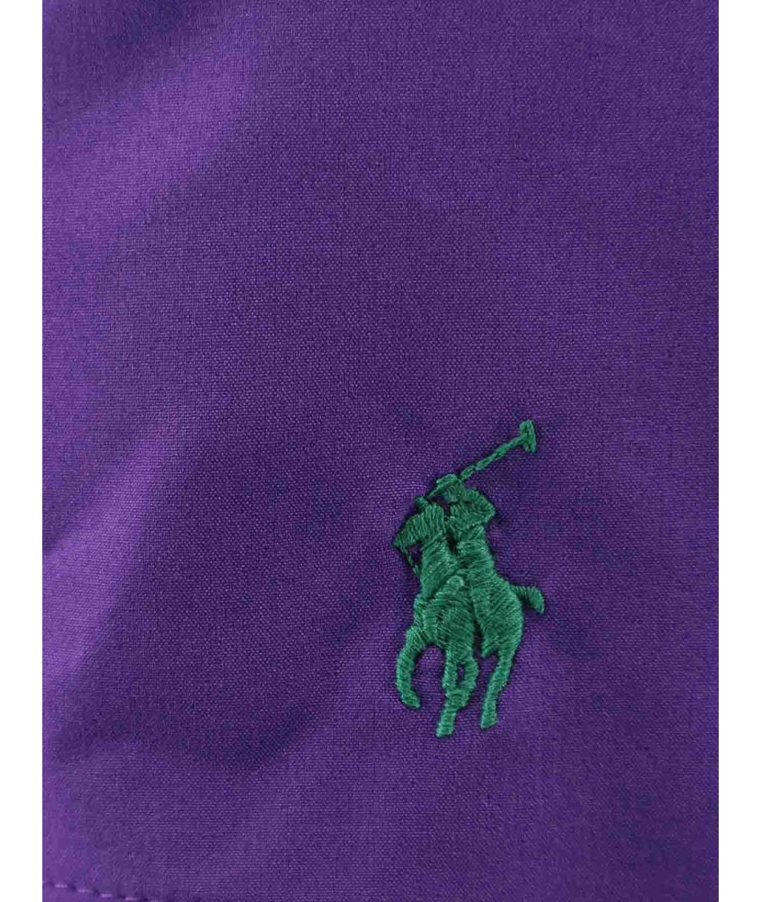 POLO RALPH LAUREN Фиолетовые полиамидовые плавки, фото 3