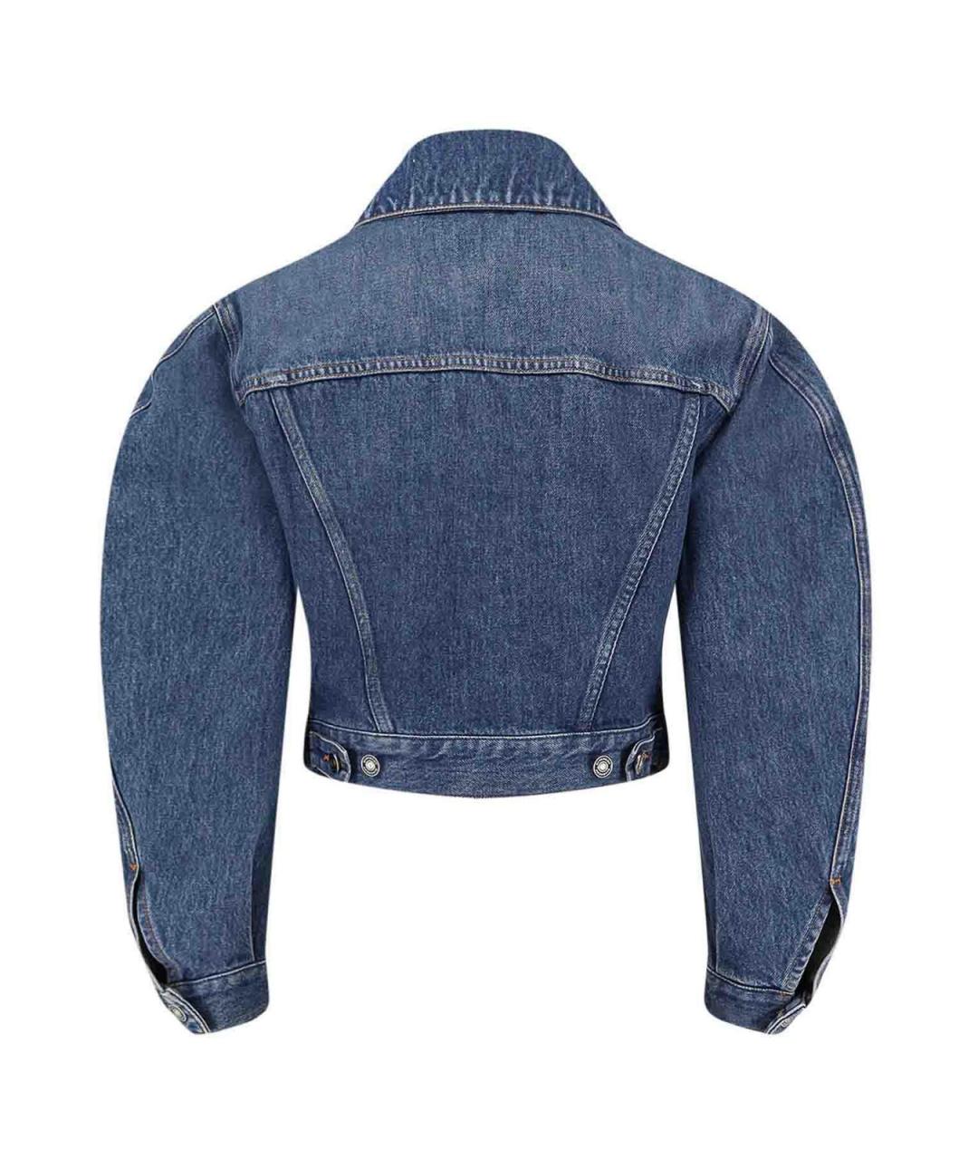GIVENCHY Синяя хлопковая куртка, фото 2
