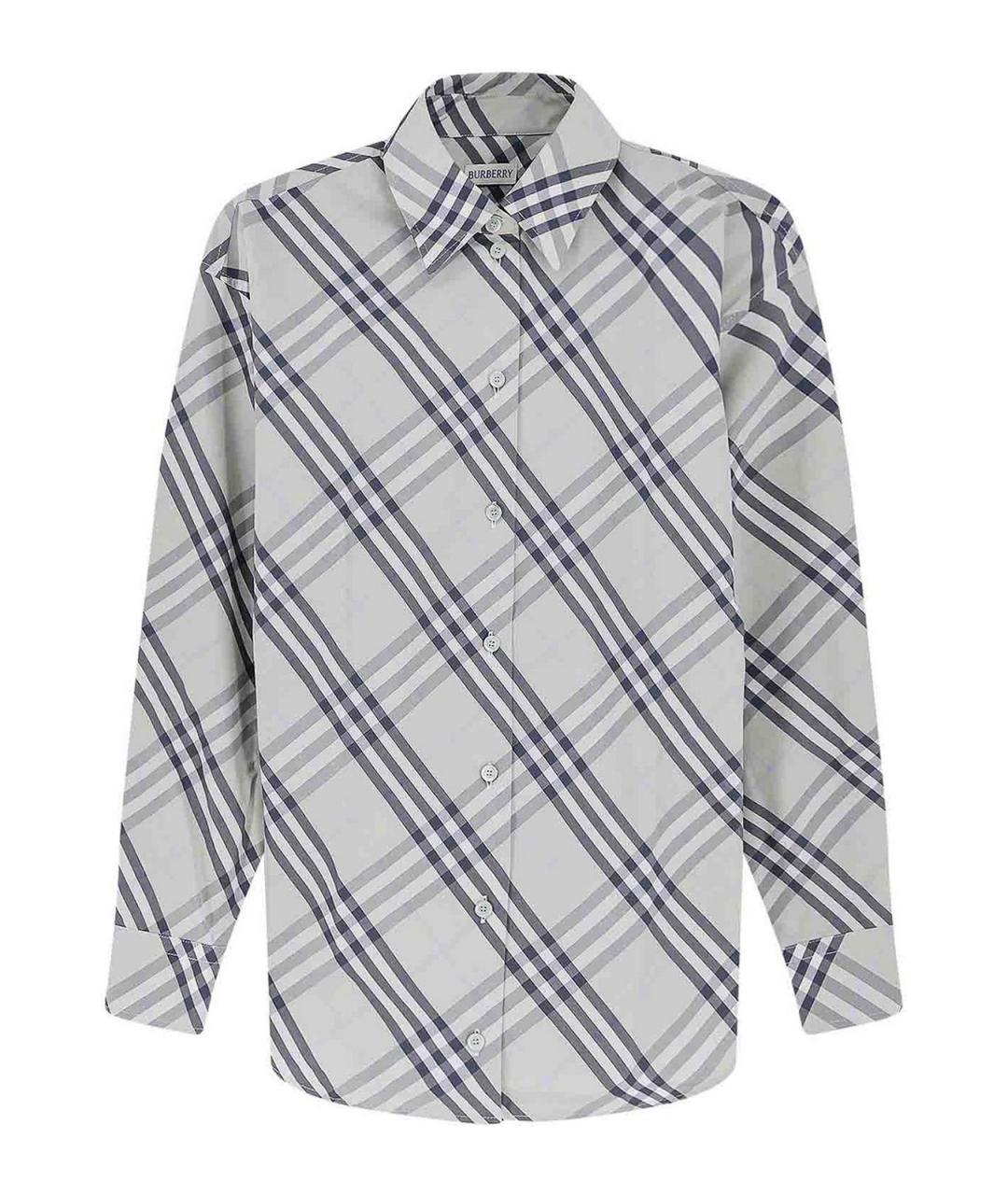 BURBERRY Мульти хлопковая рубашка, фото 1