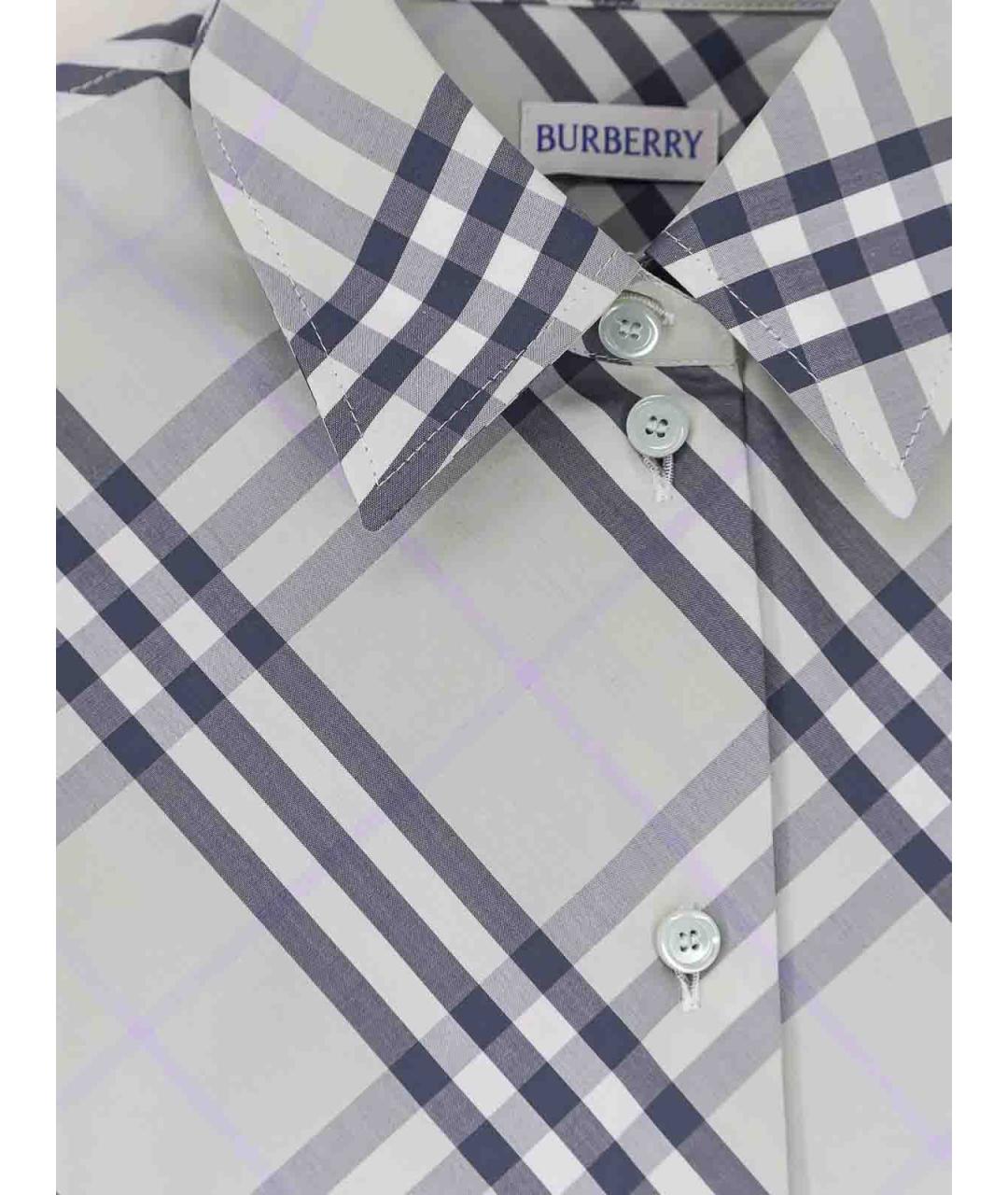 BURBERRY Мульти хлопковая рубашка, фото 3