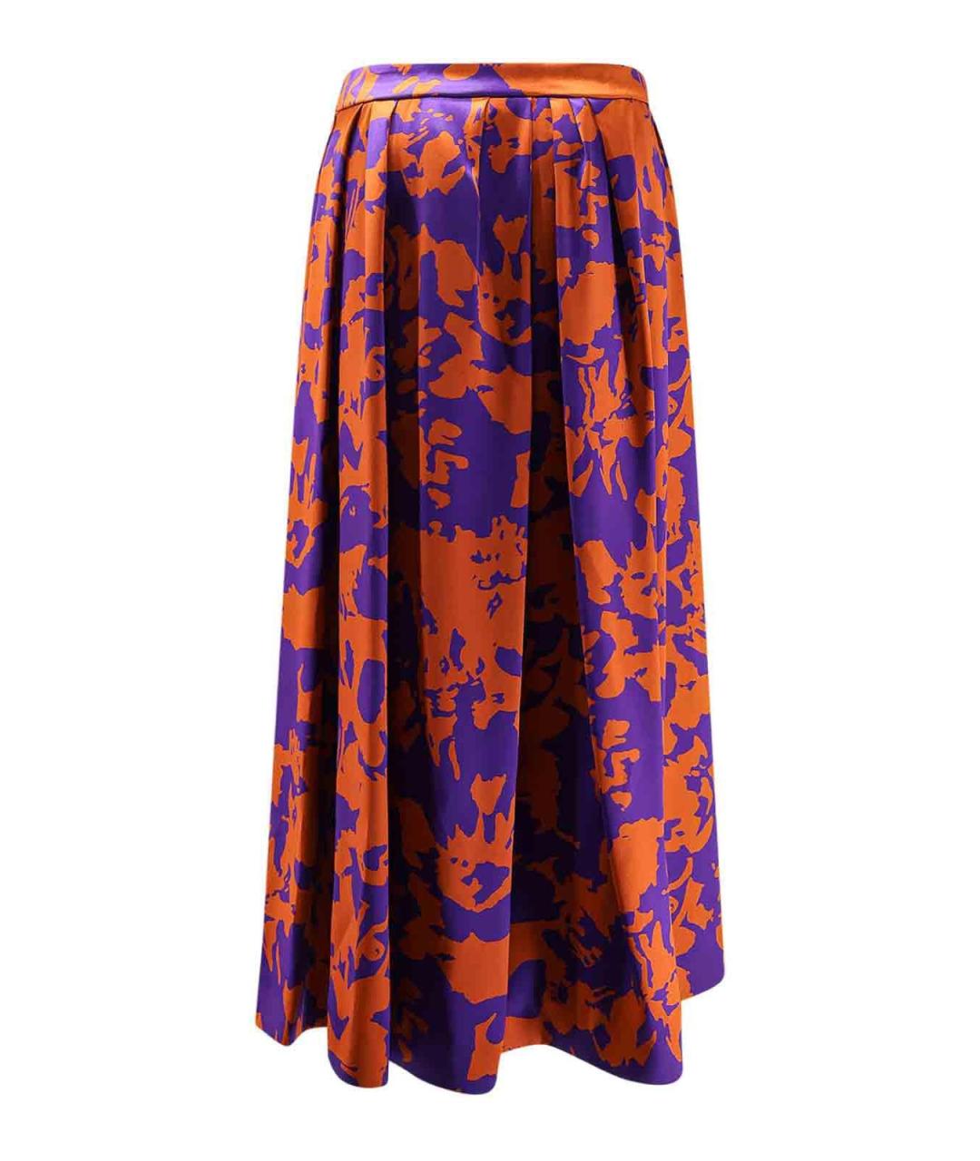 DRIES VAN NOTEN Мульти вискозная юбка миди, фото 2
