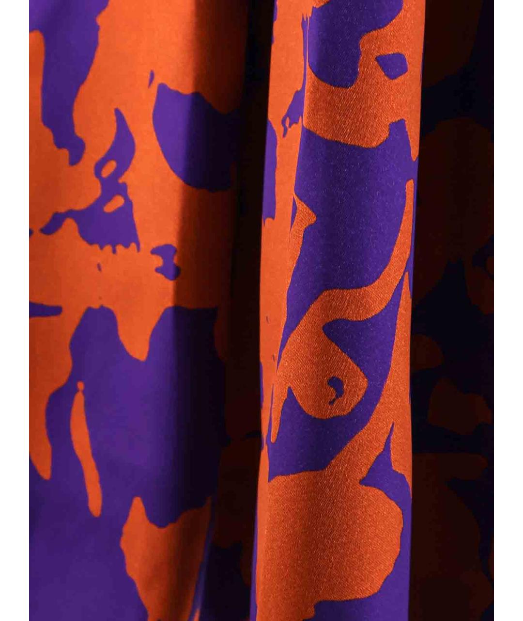 DRIES VAN NOTEN Мульти вискозная юбка миди, фото 3