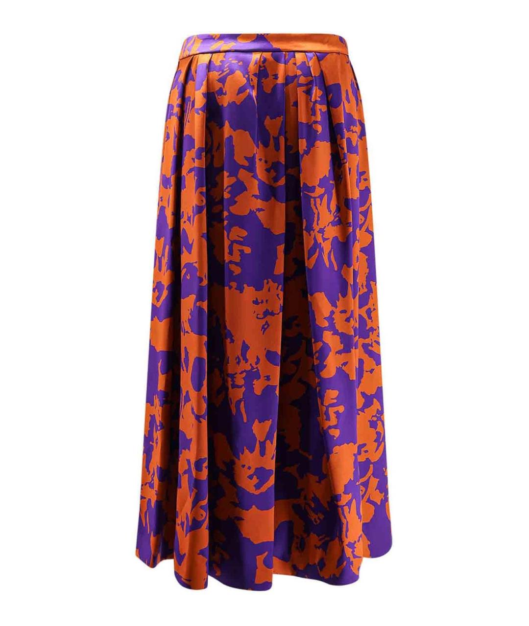DRIES VAN NOTEN Мульти вискозная юбка миди, фото 1