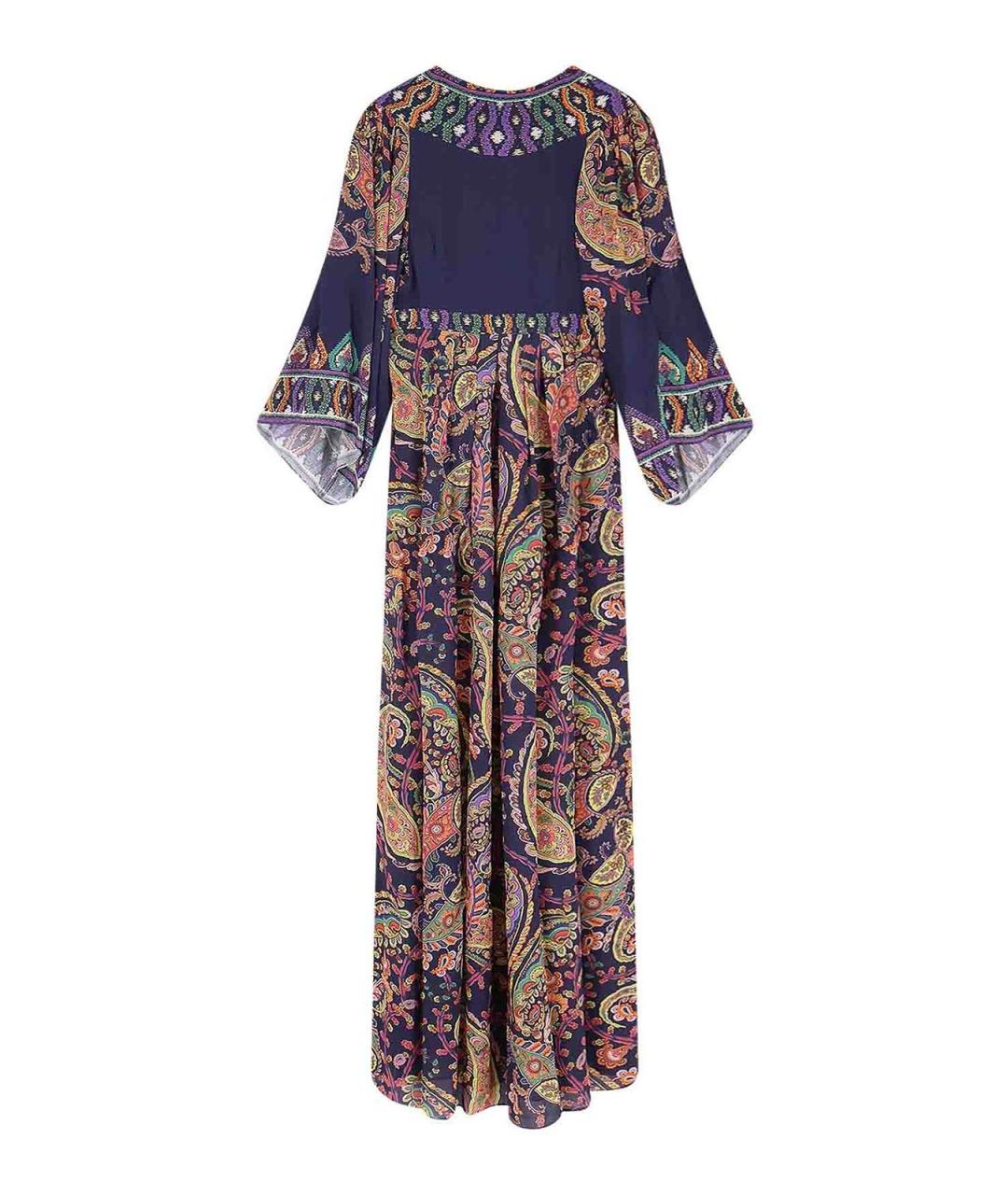 ETRO Мульти вискозное платье, фото 2