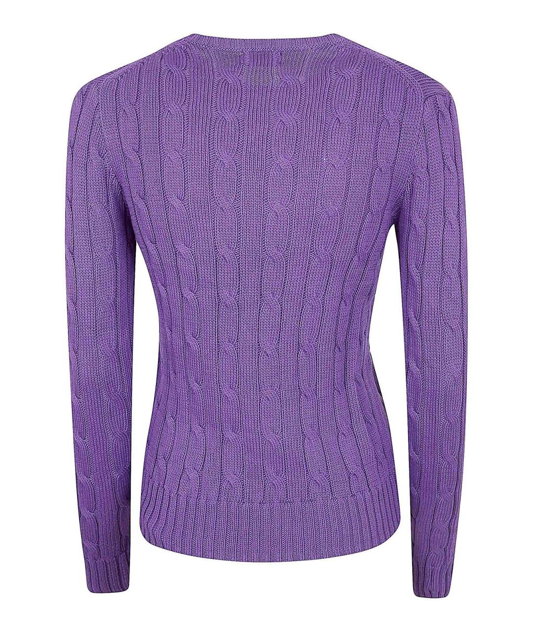 POLO RALPH LAUREN Фуксия хлопковая футболка, фото 2
