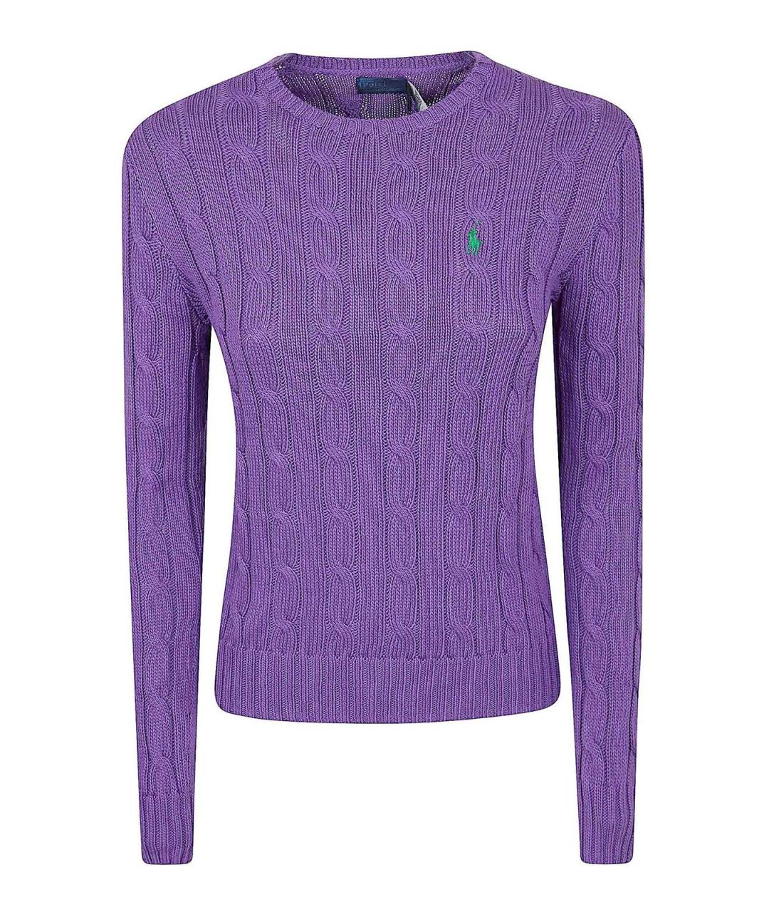 POLO RALPH LAUREN Фуксия хлопковая футболка, фото 1