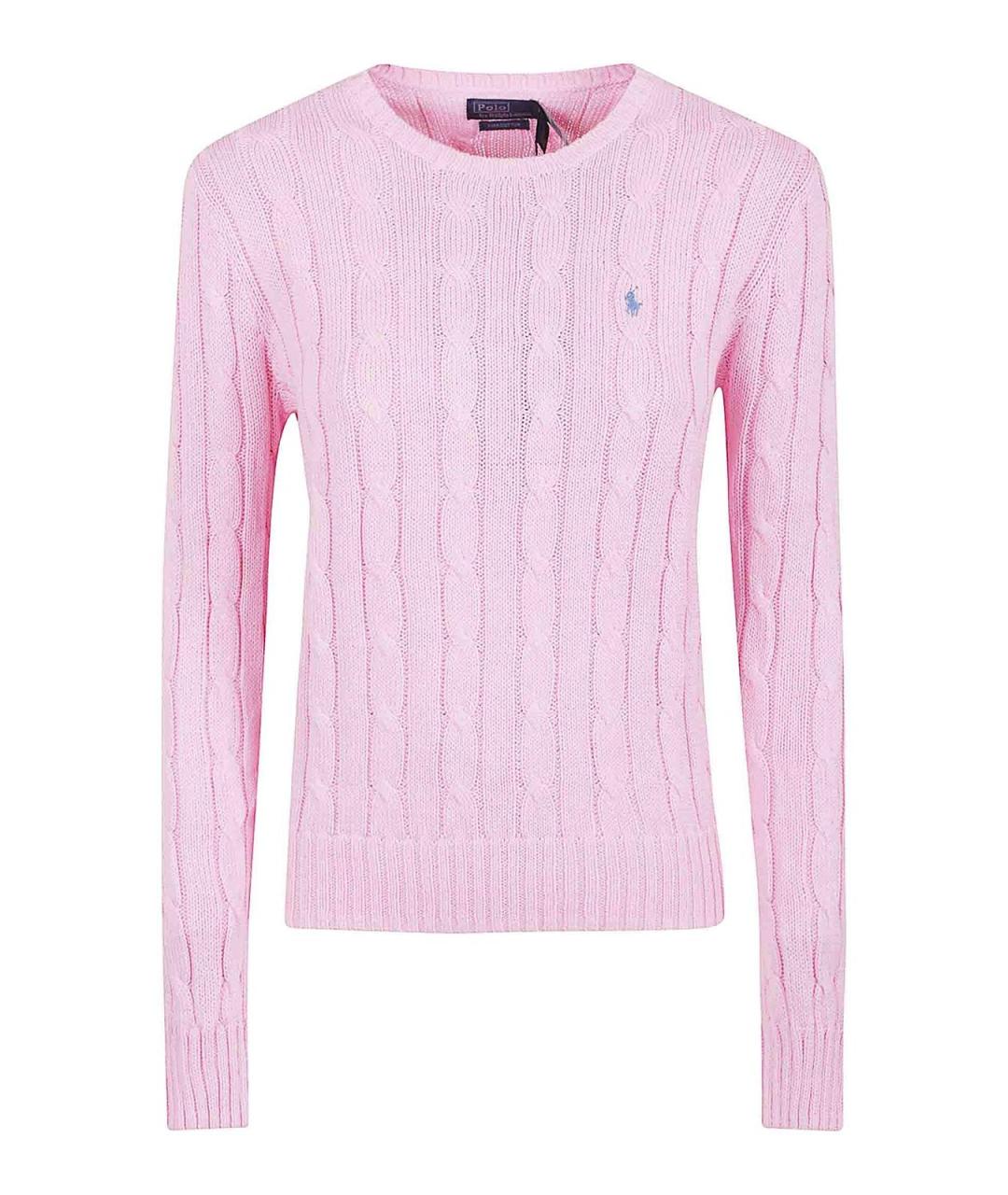 POLO RALPH LAUREN Бежевый хлопковый джемпер / свитер, фото 1