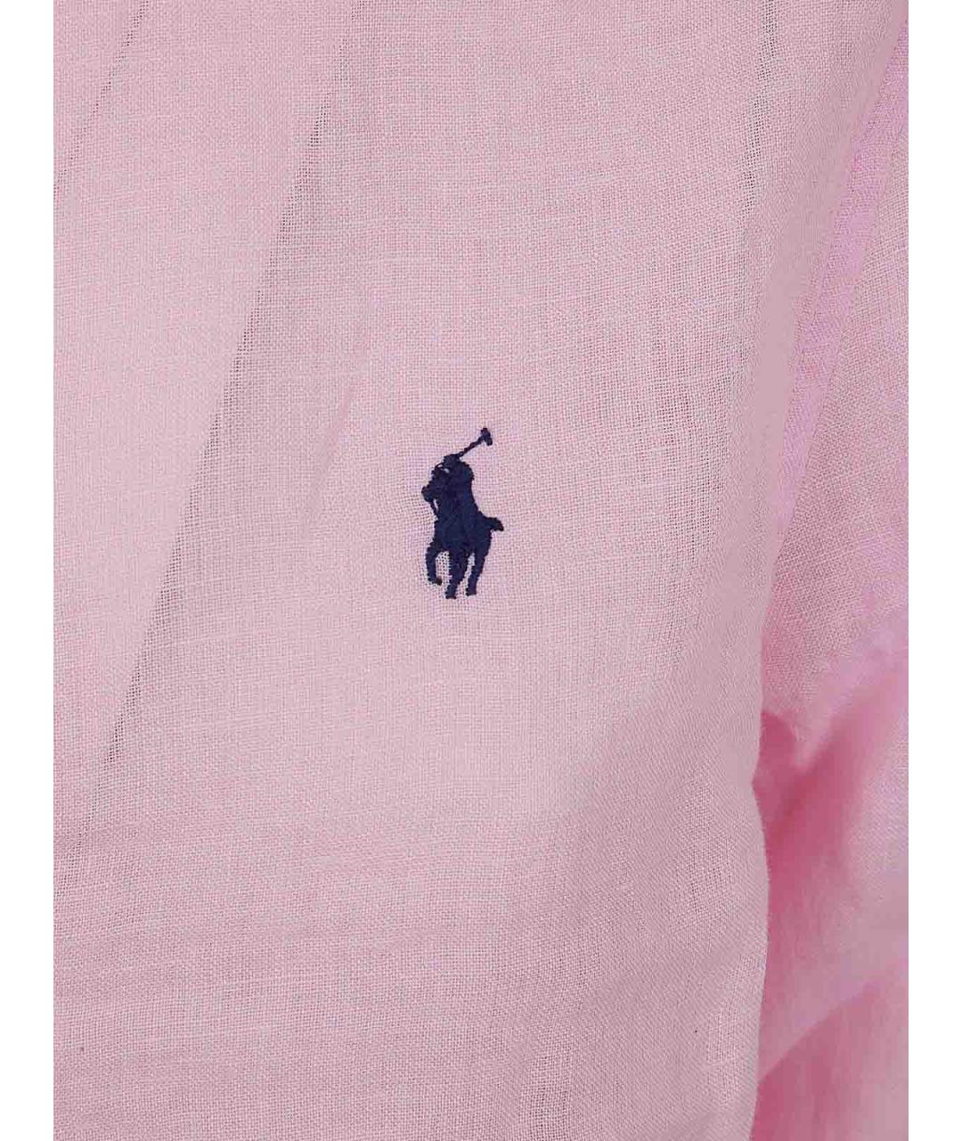 POLO RALPH LAUREN Бежевая льняная рубашка, фото 3