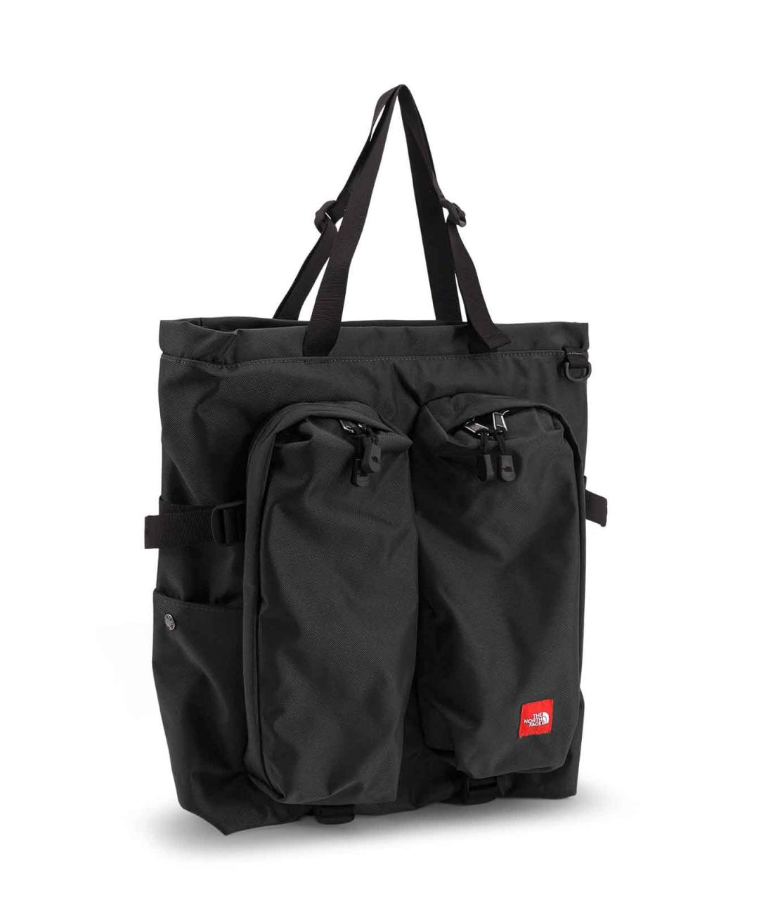 THE NORTH FACE Черная тканевая сумка тоут, фото 3