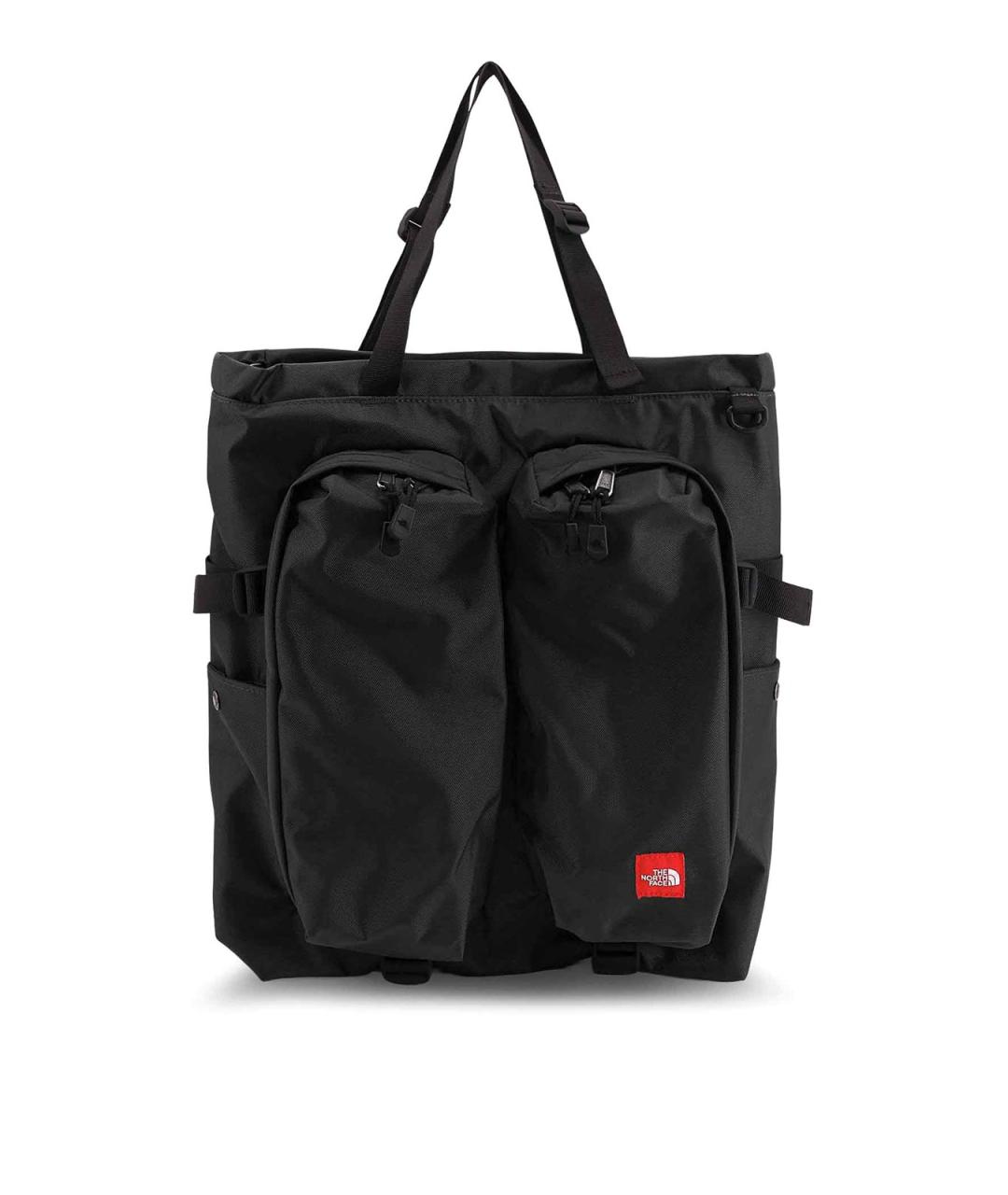 THE NORTH FACE Черная тканевая сумка тоут, фото 1