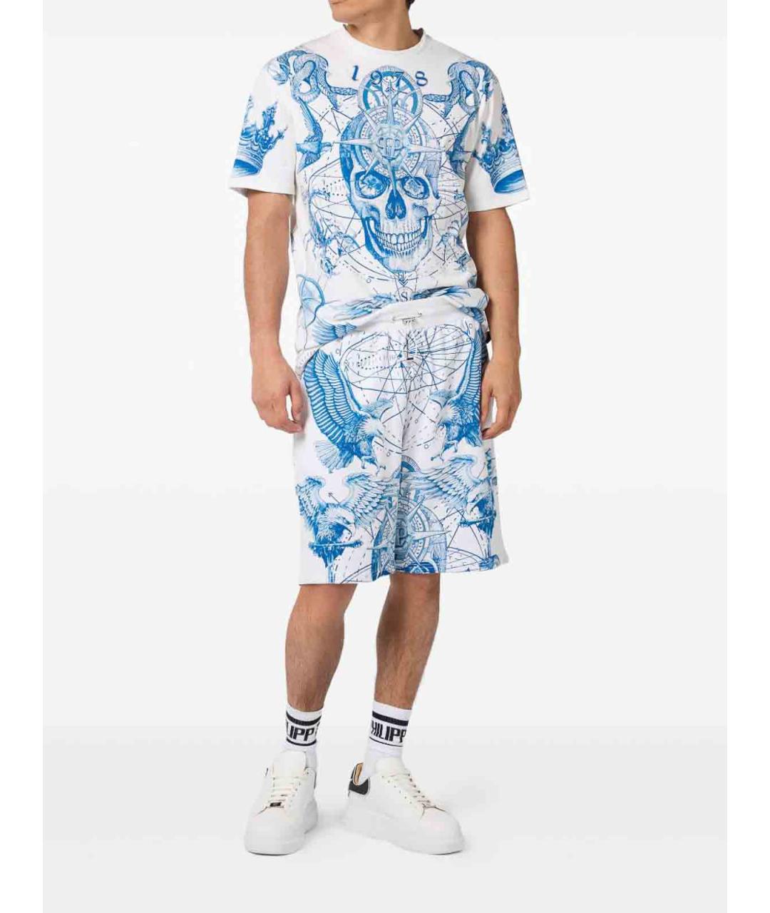 PHILIPP PLEIN Хлопковые шорты, фото 3