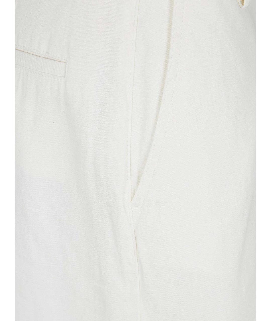 7 FOR ALL MANKIND Хлопковые брюки широкие, фото 3