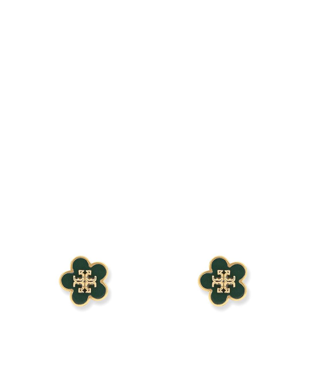 TORY BURCH Золотые металлические серьги, фото 1
