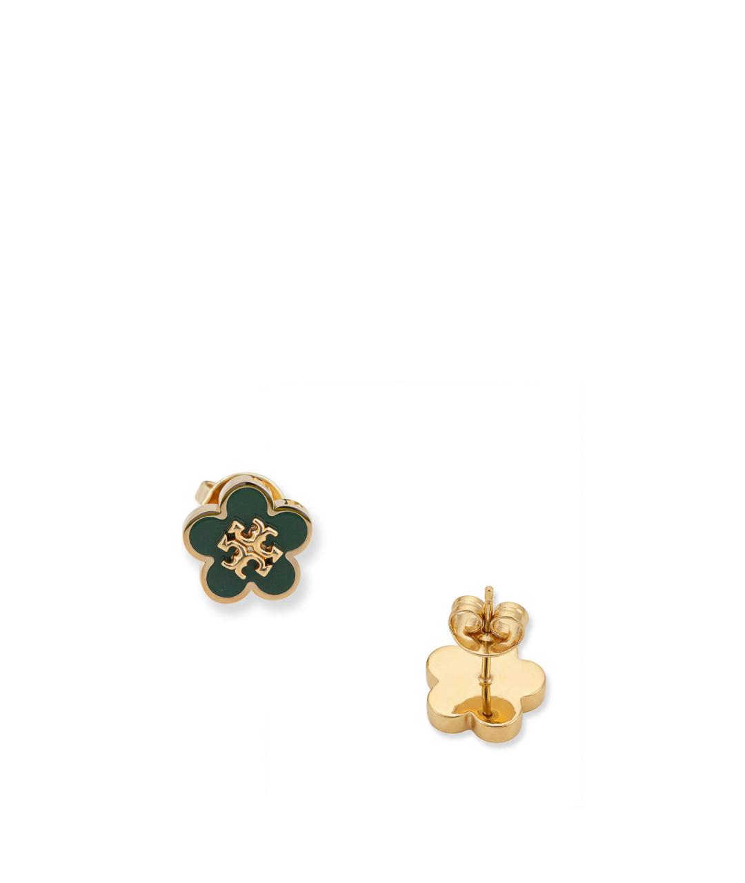 TORY BURCH Золотые металлические серьги, фото 2