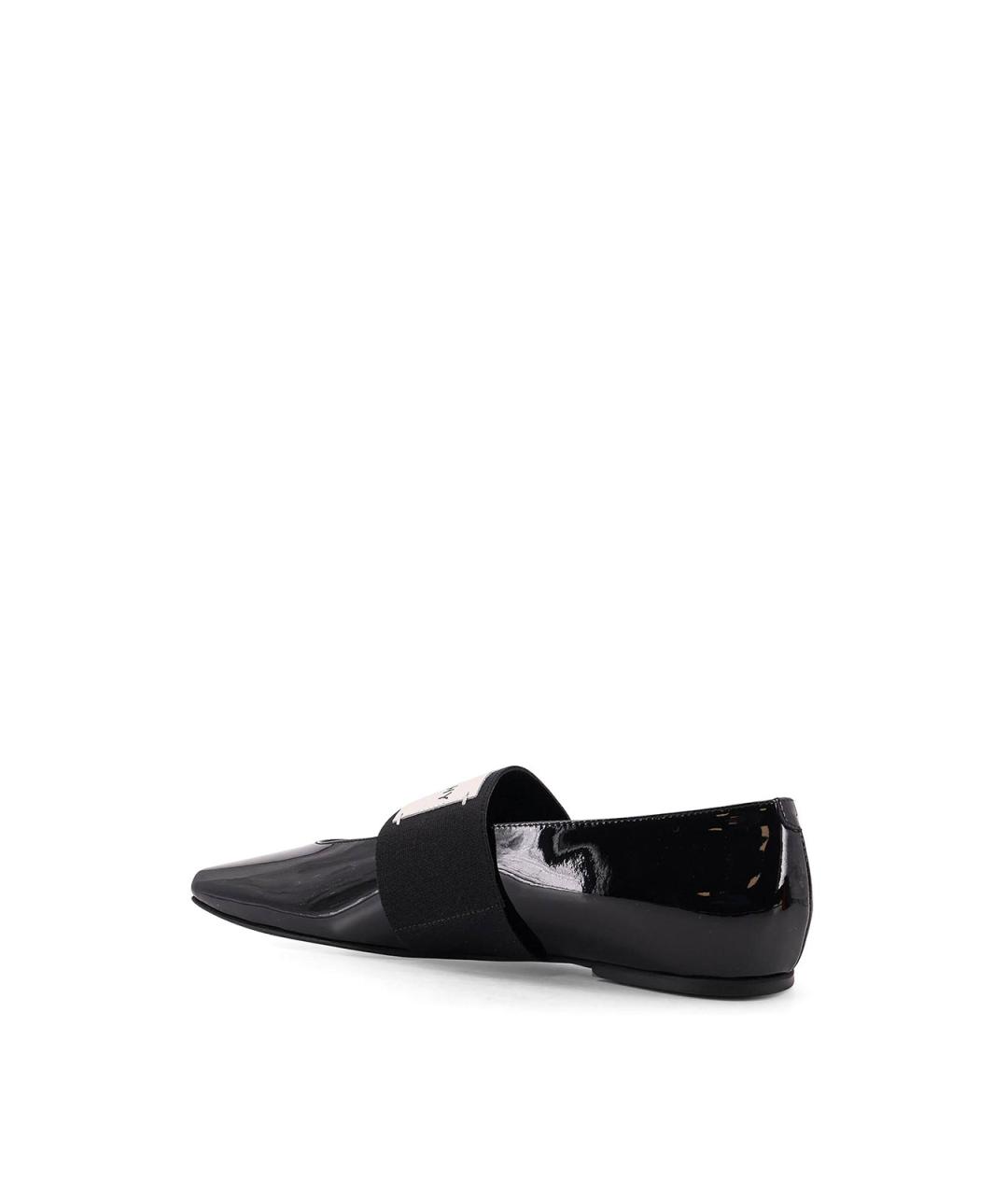 GIVENCHY Черные кожаные балетки, фото 3