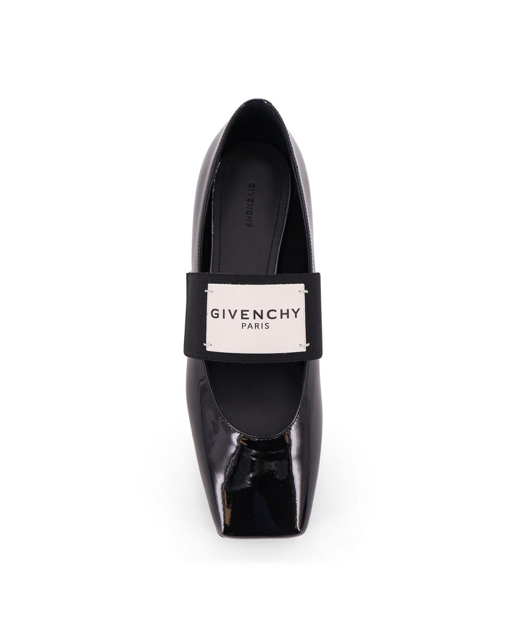 GIVENCHY Черные кожаные балетки, фото 4