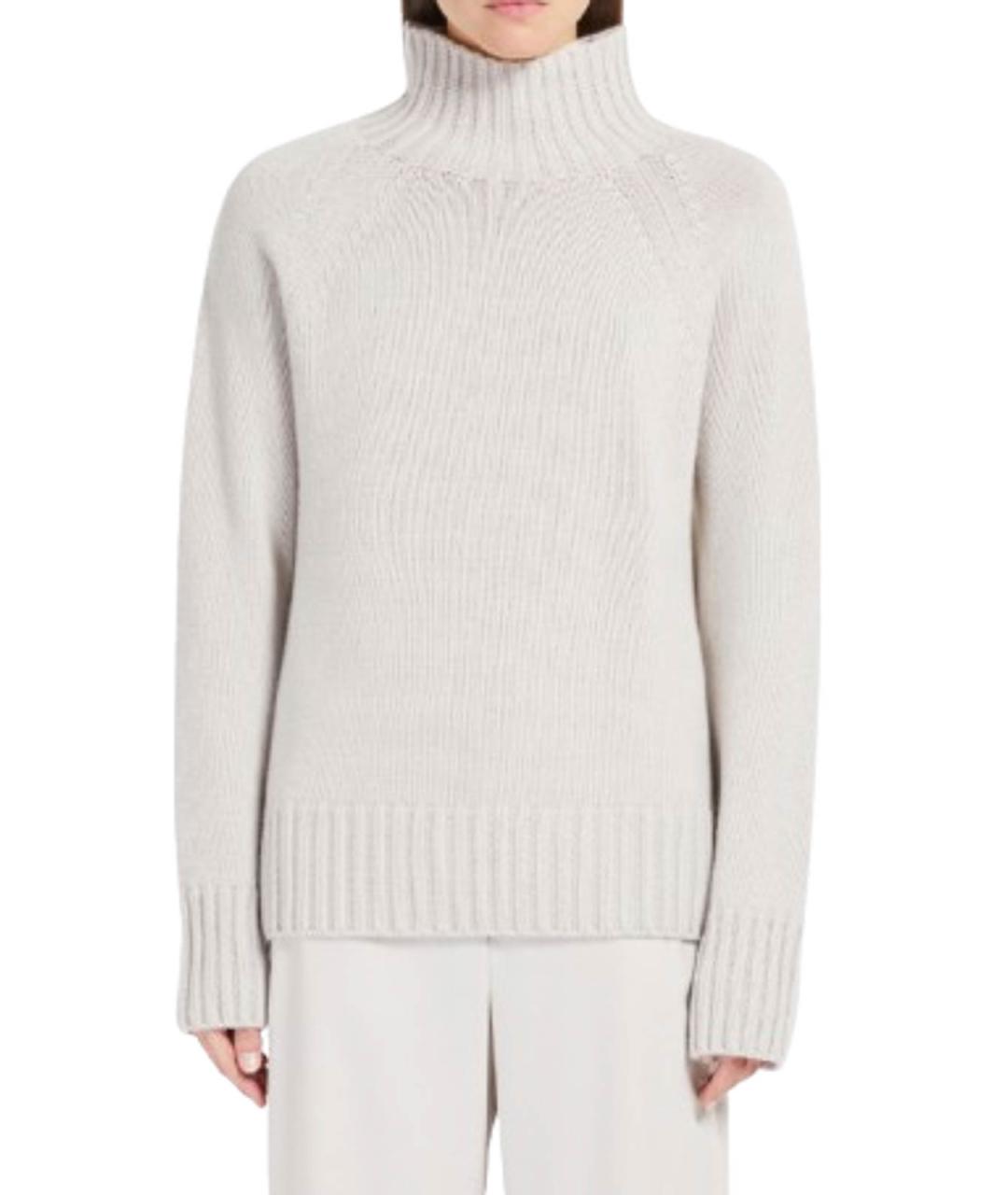 'S MAX MARA Бежевый кашемировый джемпер / свитер, фото 2