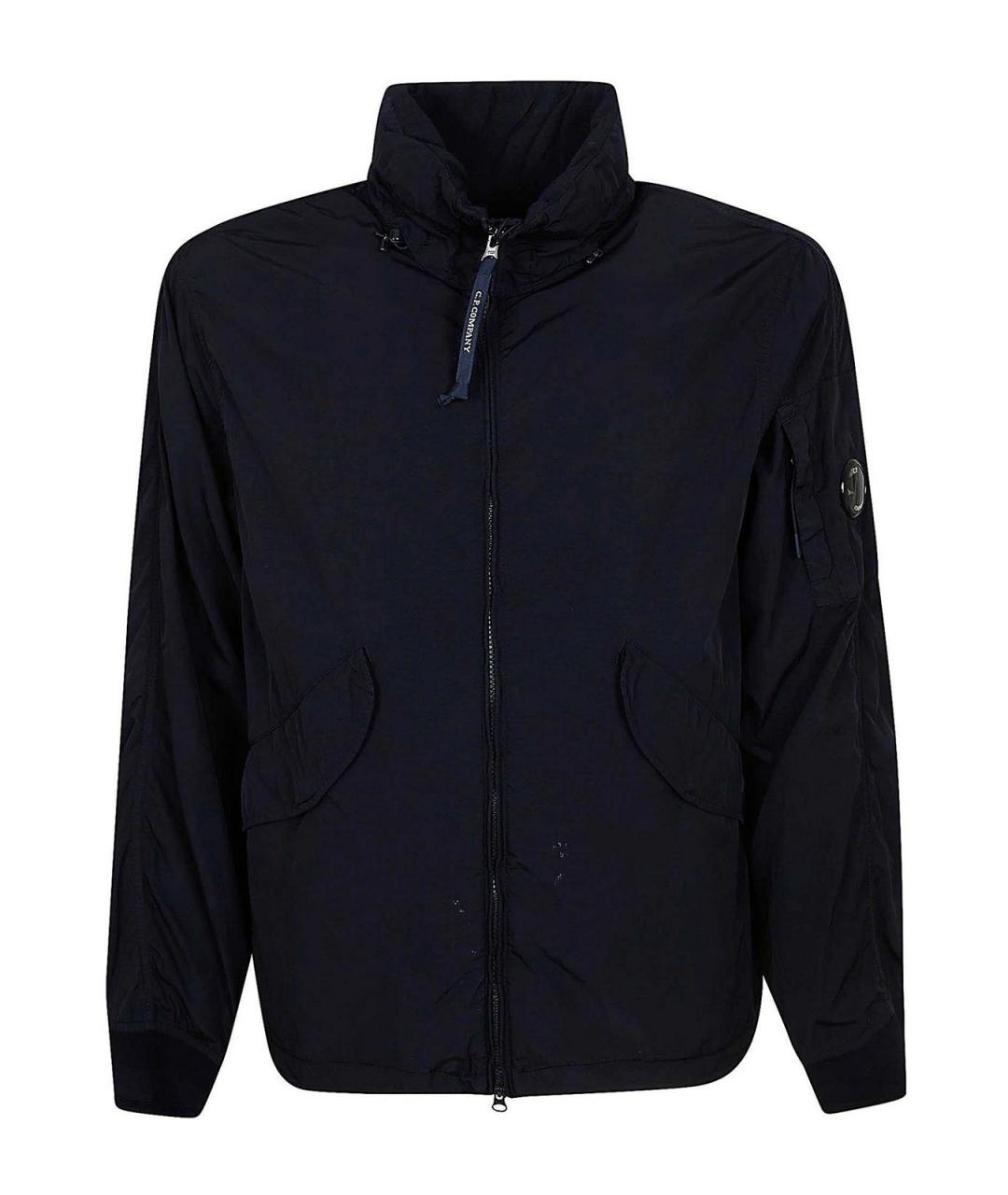 CP COMPANY Темно-синяя полиамидовая куртка, фото 1