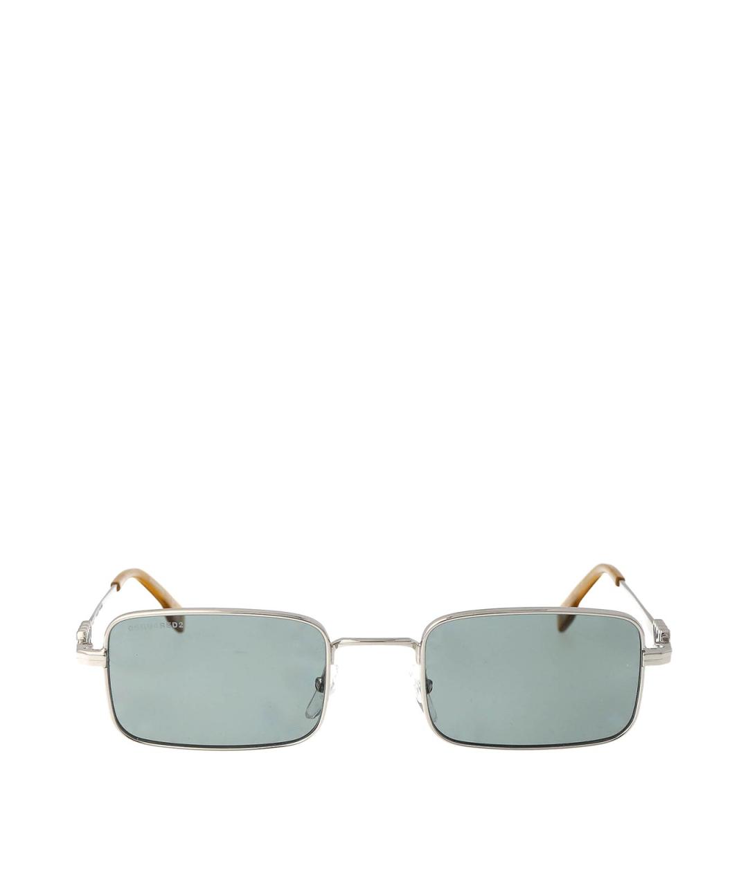 DSQUARED2 Серые металлические солнцезащитные очки, фото 1
