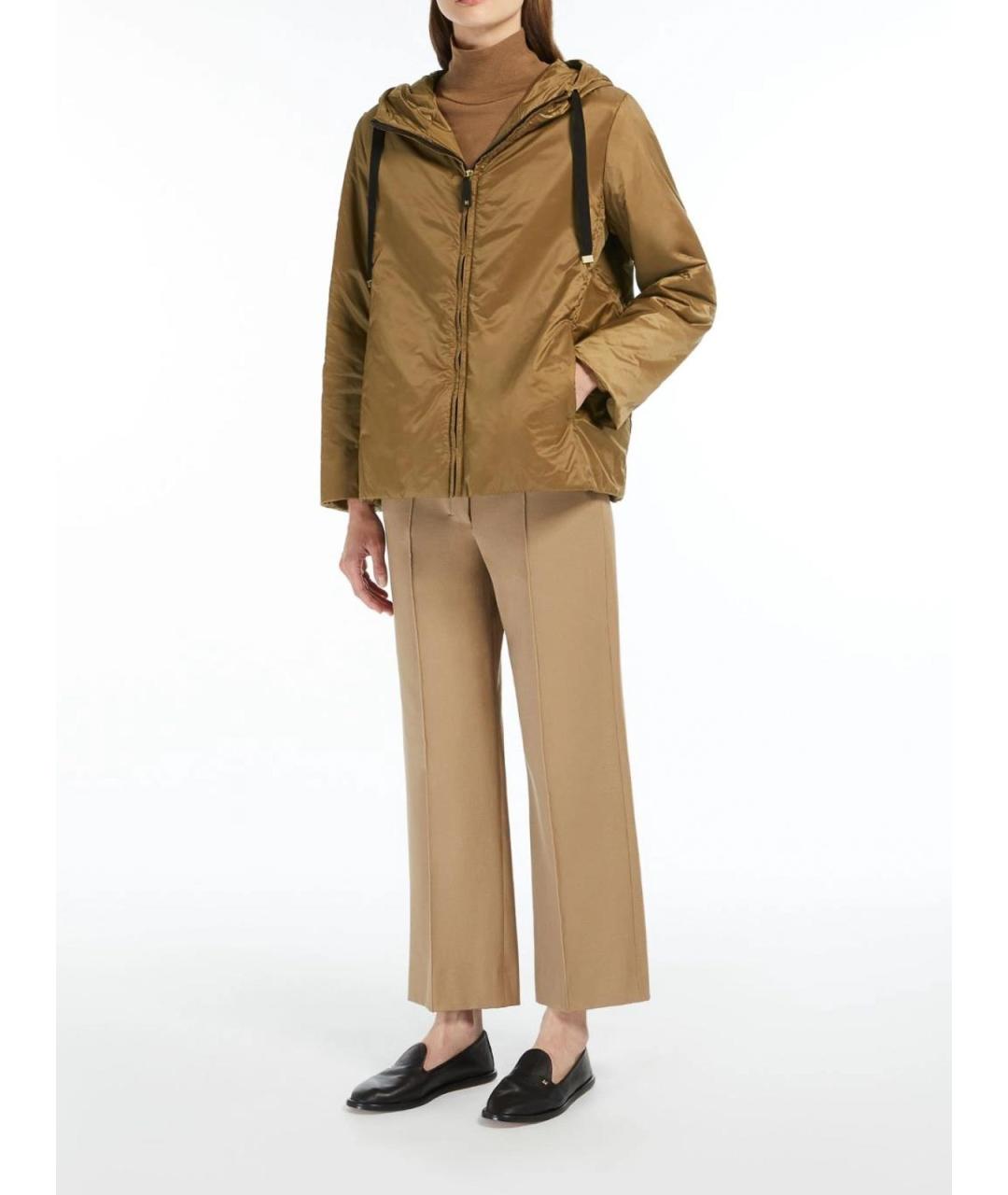 MAX MARA Коричневый пуховик, фото 2