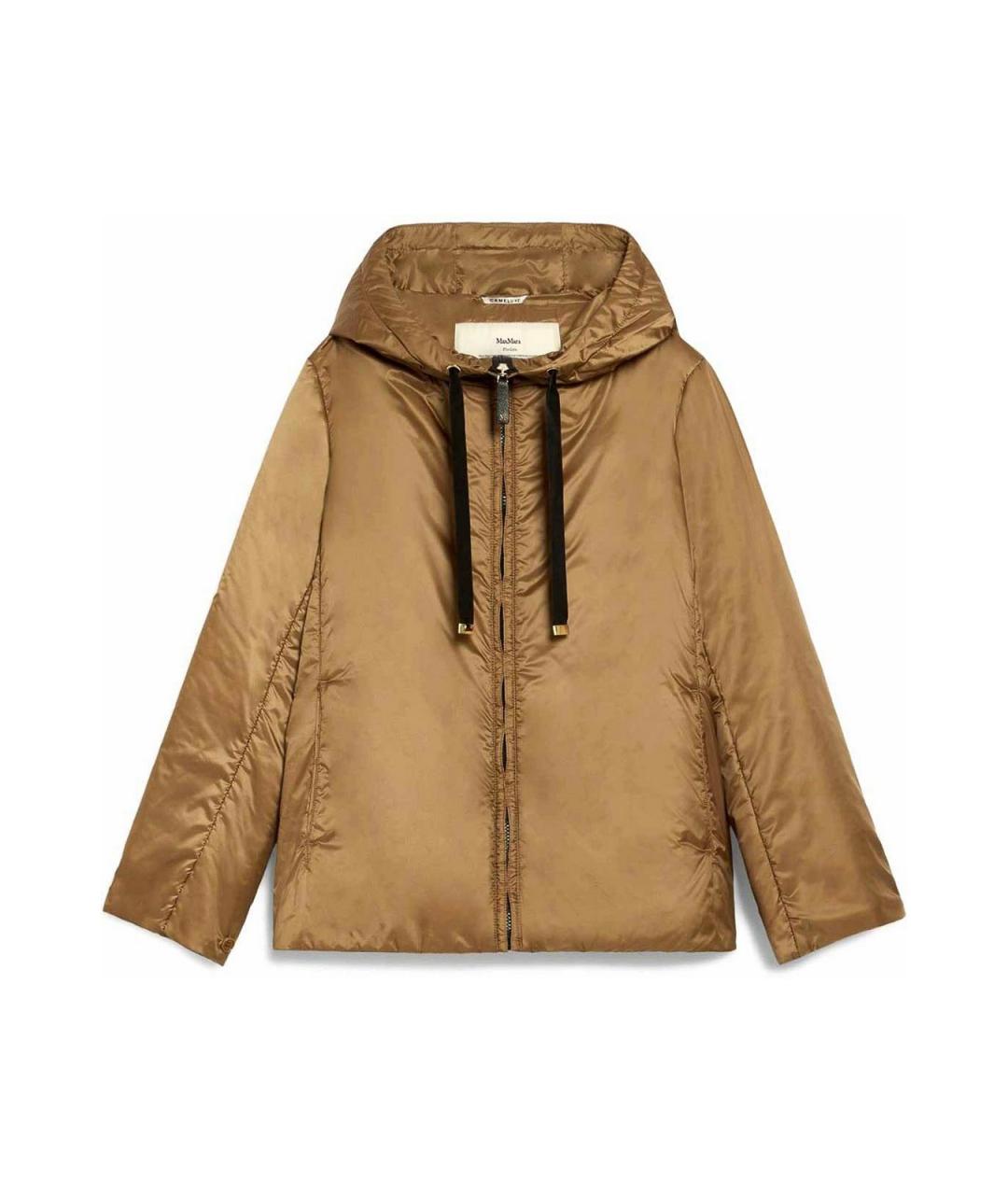 MAX MARA Коричневый пуховик, фото 1