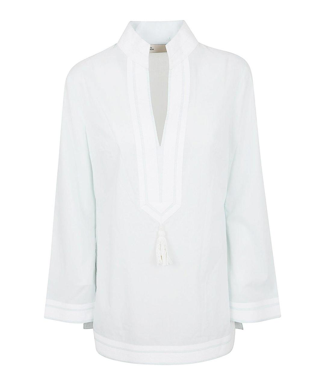 TORY BURCH Белая хлопковая туника, фото 1