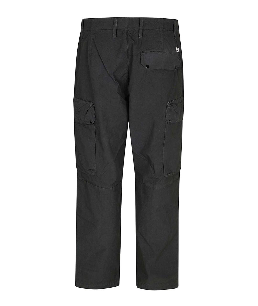 CP COMPANY Серебряные хлопковые повседневные брюки, фото 2