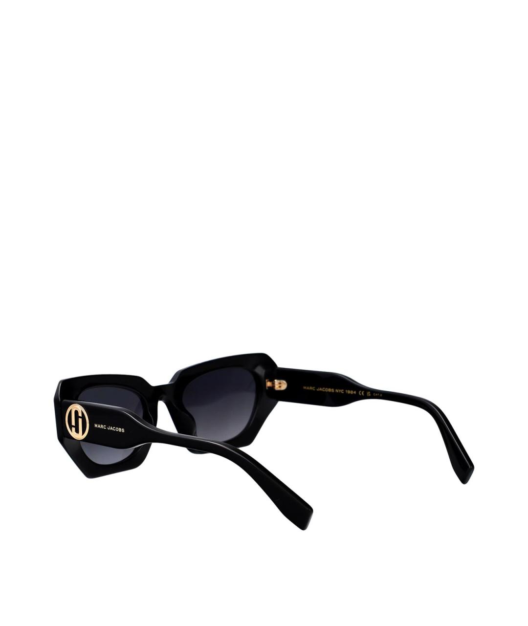 MARC JACOBS Черные пластиковые солнцезащитные очки, фото 4