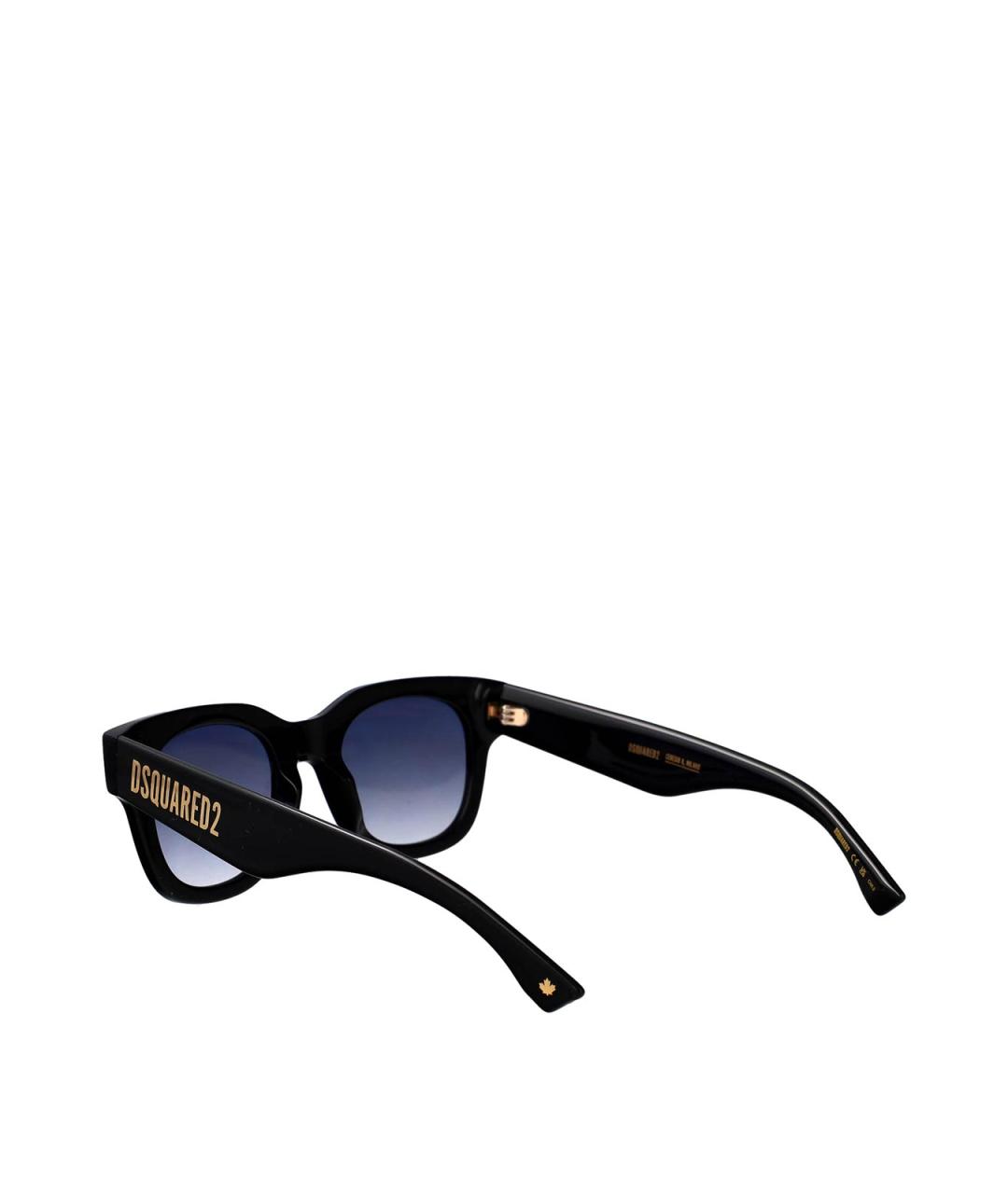 DSQUARED2 Черные солнцезащитные очки, фото 4