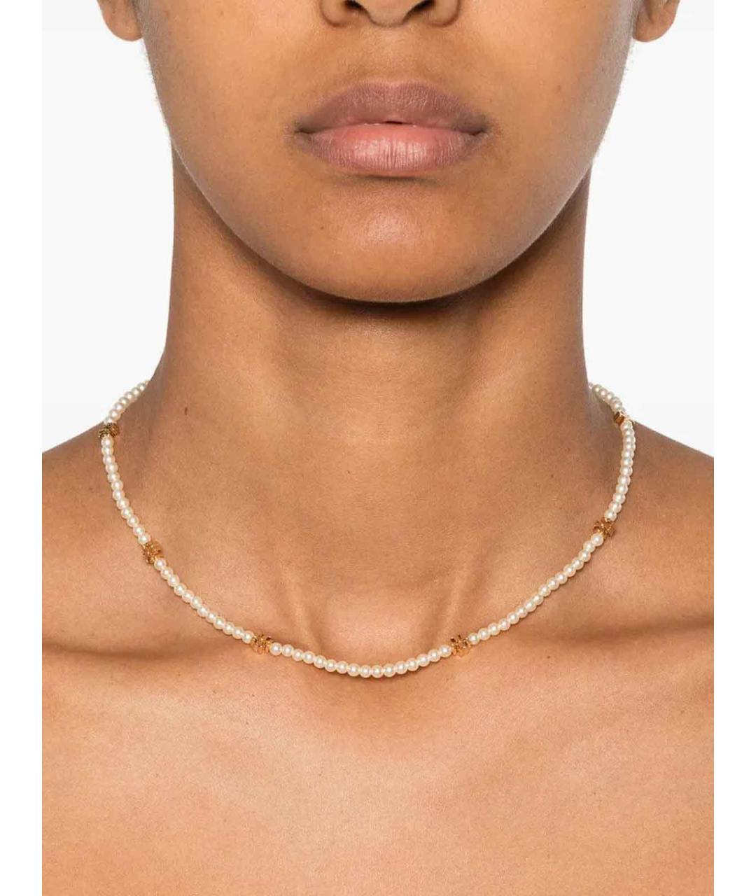 TORY BURCH Золотое колье из желтого золота, фото 2