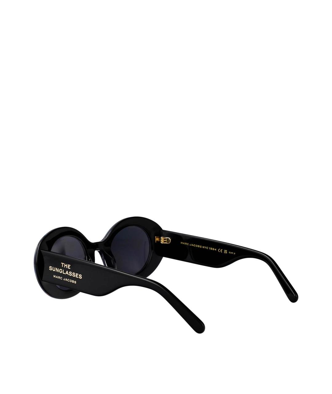 MARC JACOBS Черные пластиковые солнцезащитные очки, фото 4