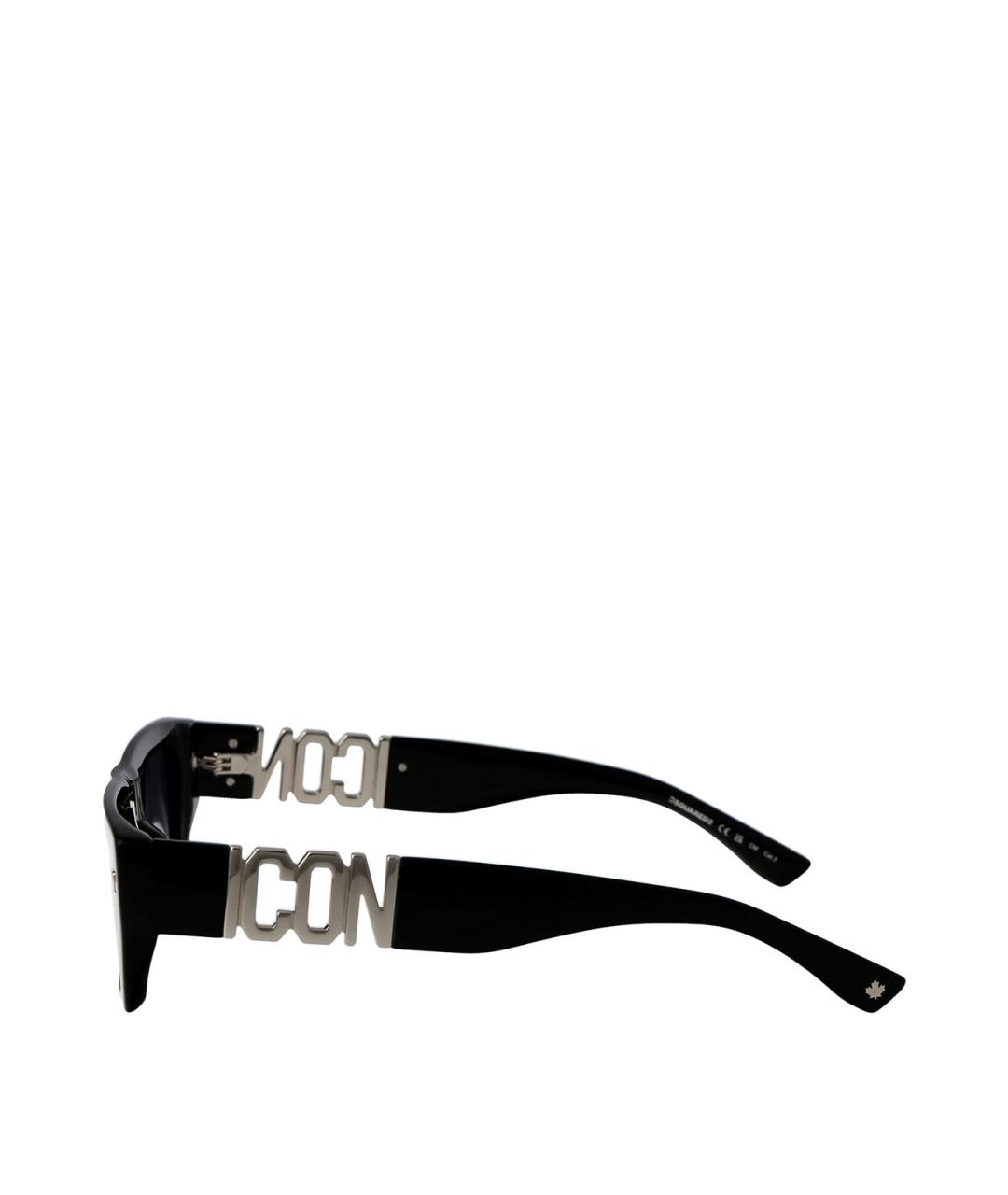 DSQUARED2 Черные солнцезащитные очки, фото 3