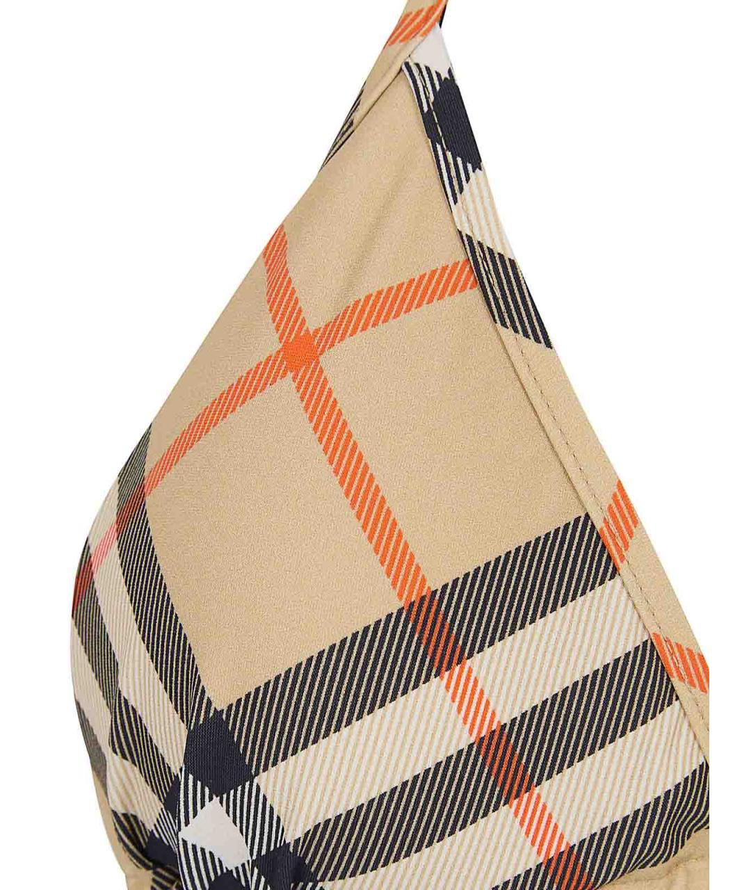 BURBERRY Бежевый полиамидовый купальник, фото 3