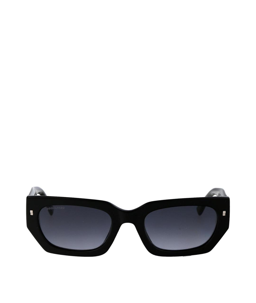 DSQUARED2 Черные пластиковые солнцезащитные очки, фото 1