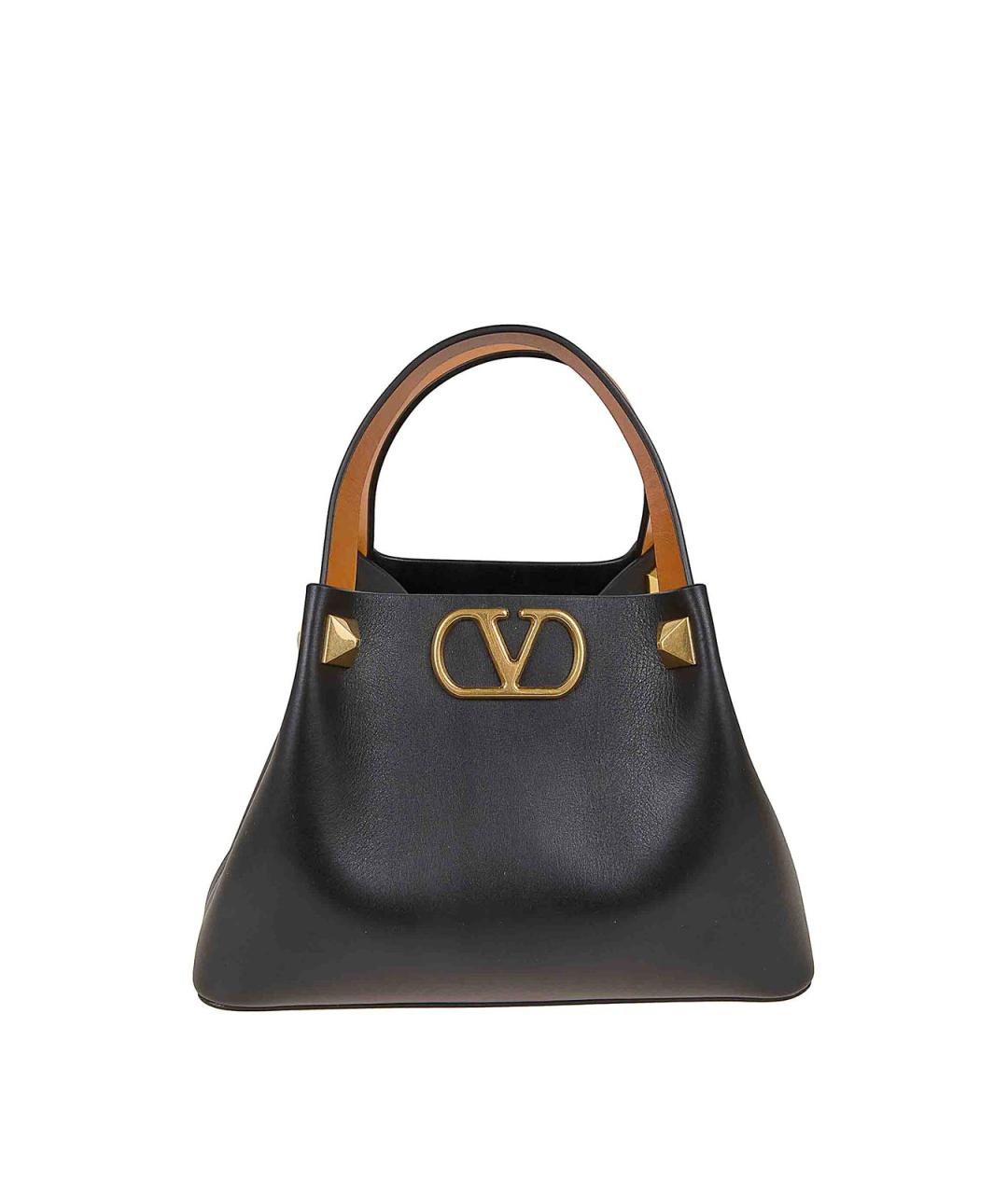 VALENTINO Бежевая кожаная сумка тоут, фото 1