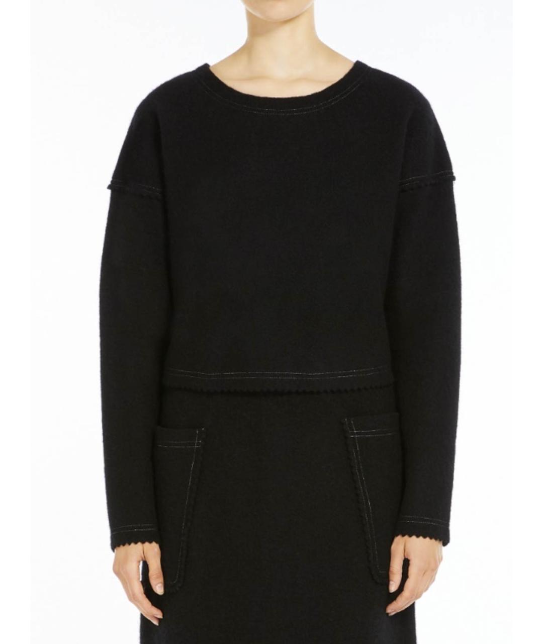 MAX MARA Черный джемпер / свитер, фото 2