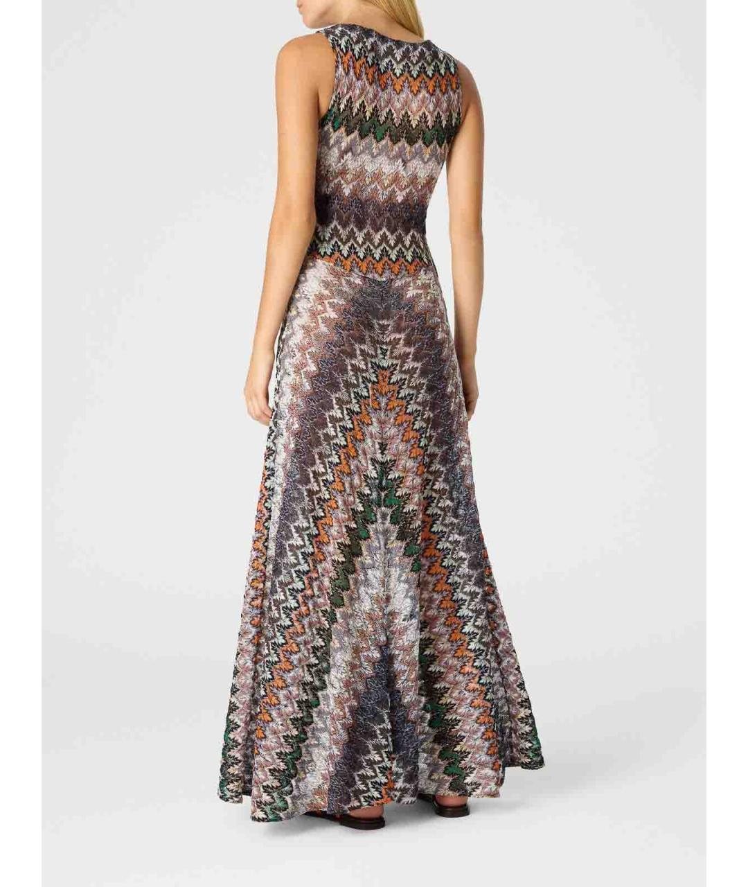 MISSONI Мульти вискозное повседневное платье, фото 3
