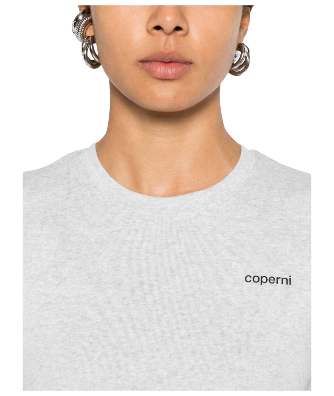 COPERNI Серая хлопковая футболка, фото 2